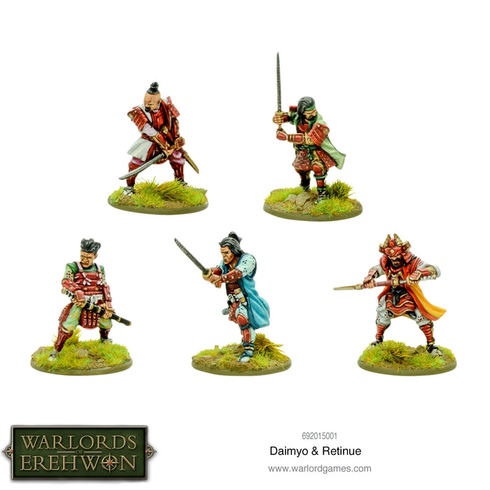 Warlords of Erehwon: Daimyo & Retinue New - Tistaminis