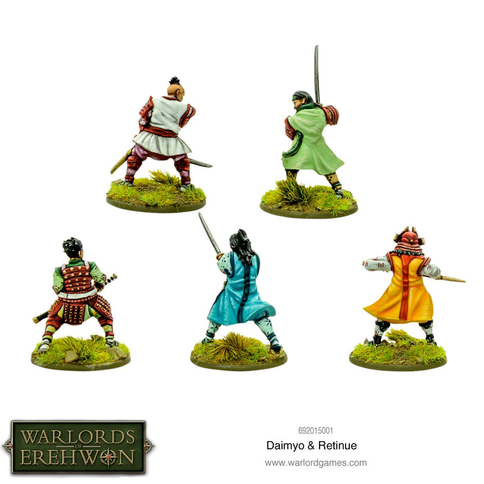 Warlords of Erehwon: Daimyo & Retinue New - Tistaminis