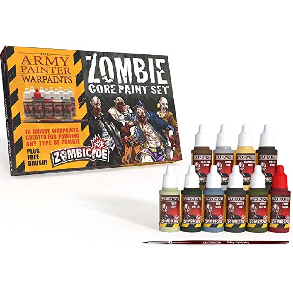 ARMY PAINTERS ZOMBICIDE CORE PAINT SET NEW - Tistaminis