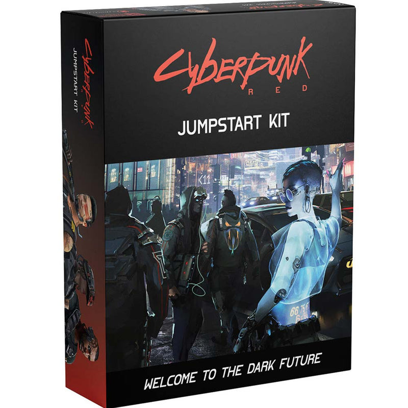CYBERPUNK RED JUMPSTART KIT NEW ROLEPLAYING NEW - Tistaminis
