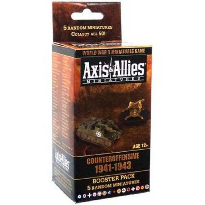 AXIS AND ALLIES COUNTER OFFENSIVE 1941-1943 BOOSTER NEW - Tistaminis