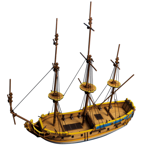 Blood & Plunder 6th Rate Frigate Ship New - Tistaminis