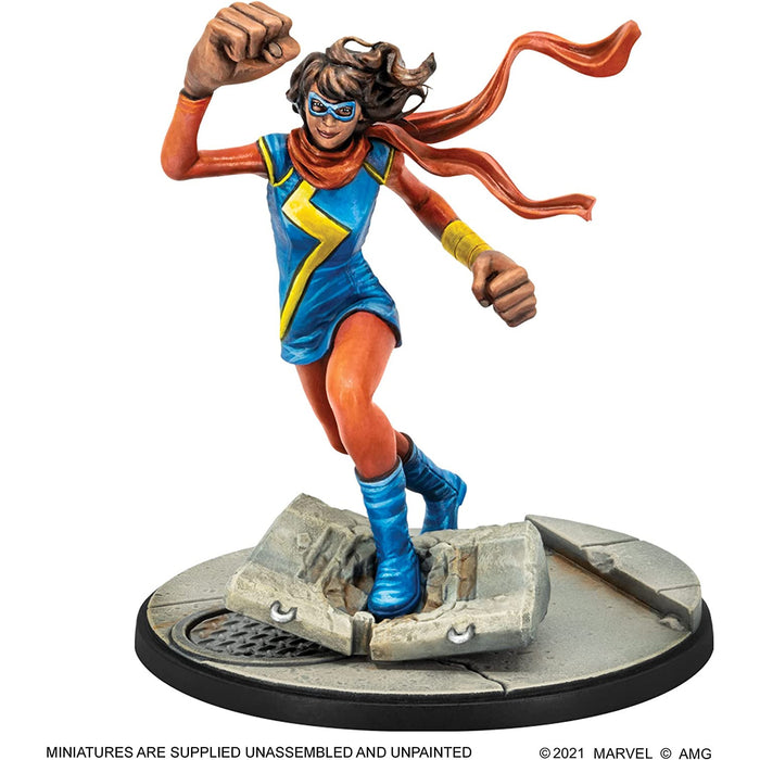 Marvel Crisis Protocol: Ms. Marvel Character Pack - Tistaminis