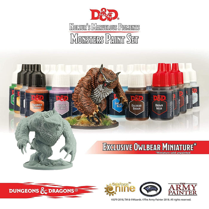 Dungeons And Dragons Monsters Paint Set New - Tistaminis