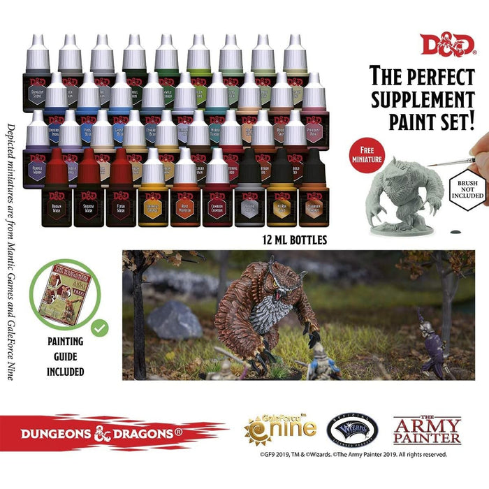 Dungeons And Dragons Monsters Paint Set New - Tistaminis