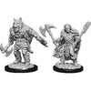 Dungeons and Dragons Nolzurs Marvelous Wave 9: Half-Orc Male Barbarian New - Tistaminis