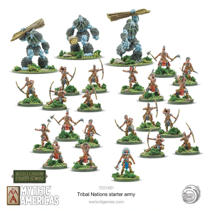 Mythic America Tribal Nations Warband Starter Set New - Tistaminis