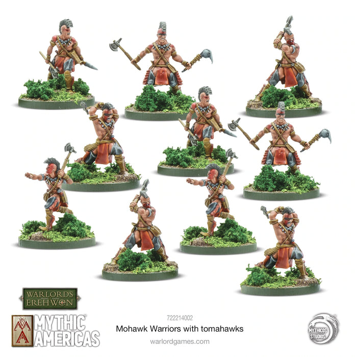 Mythic America Mohawk Warriors New - Tistaminis