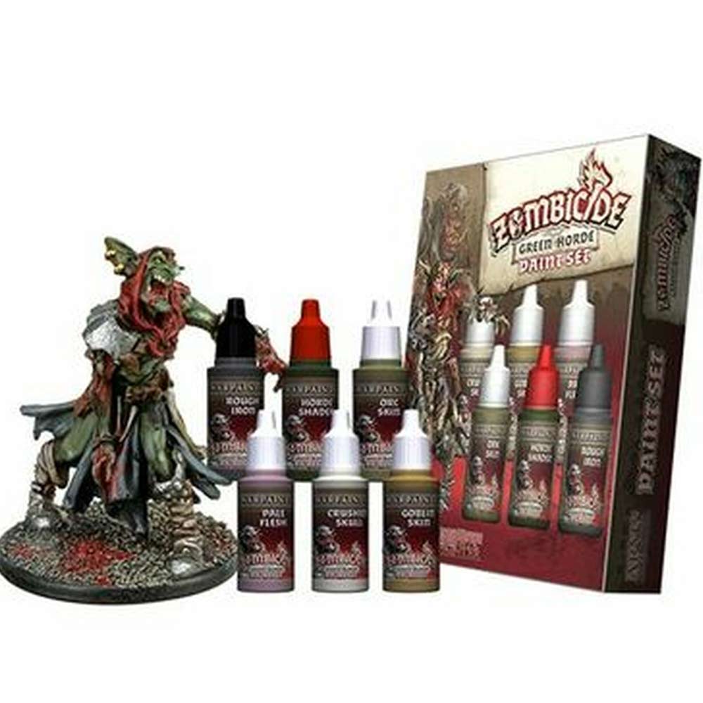 THE ARMY PAINTER: ZOMBICIDE GREEN HORDE PAINT SET NEW - Tistaminis