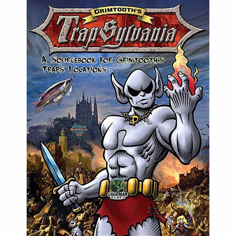 Dungeon and Dragons Crawler Classic RPG: GRIMTOOTH'S TRAPSYLVANIA Harcover New - TISTA MINIS