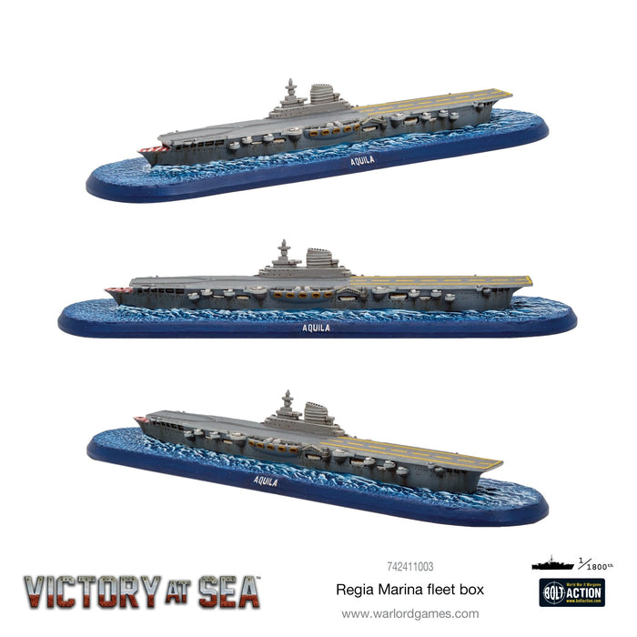 Victory At Sea Regia Marina fleet box New - Tistaminis