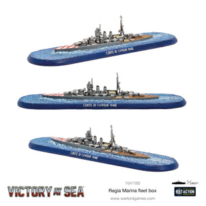 Victory At Sea Regia Marina fleet box New - Tistaminis