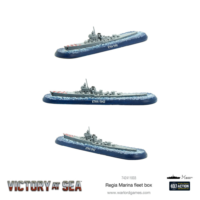 Victory At Sea Regia Marina fleet box New - Tistaminis