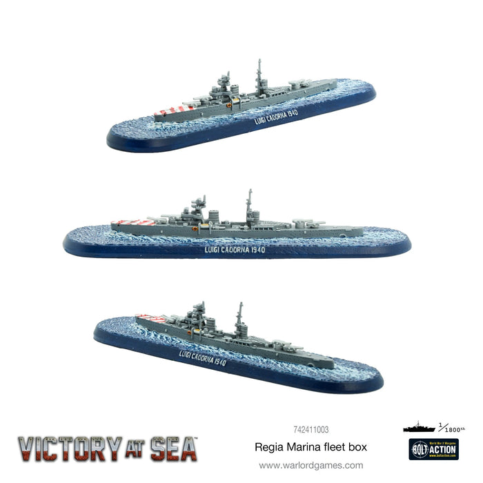 Victory At Sea Regia Marina fleet box New - Tistaminis