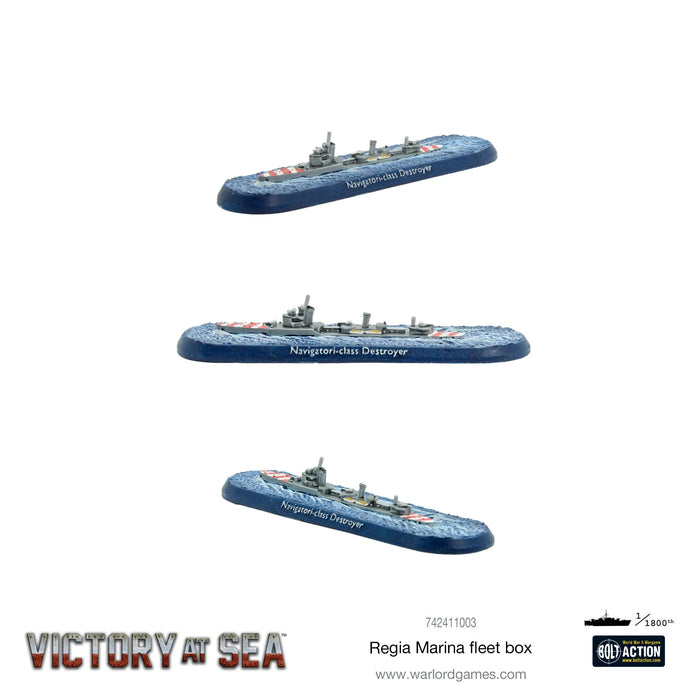 Victory At Sea Regia Marina fleet box New - Tistaminis