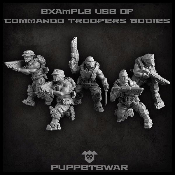 Puppets War Commandos Troopers Bodies New - Tistaminis