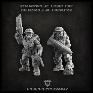 Puppets War Guerilla heads New - Tistaminis