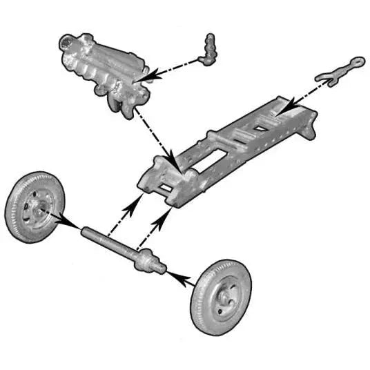 Bolt Action US Army 75mm Pack Howitzer New - Tistaminis