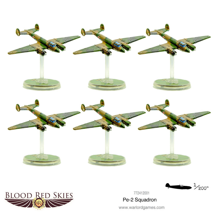 Blood Red Skies Soviet PE-2 Squadron New - Tistaminis