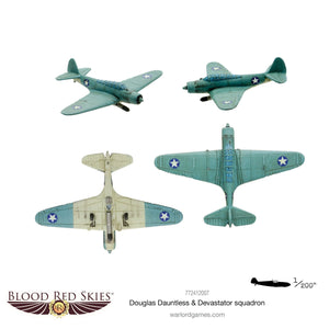 Blood Red Skies Douglas Dauntless & Devastator squadron New - Tistaminis