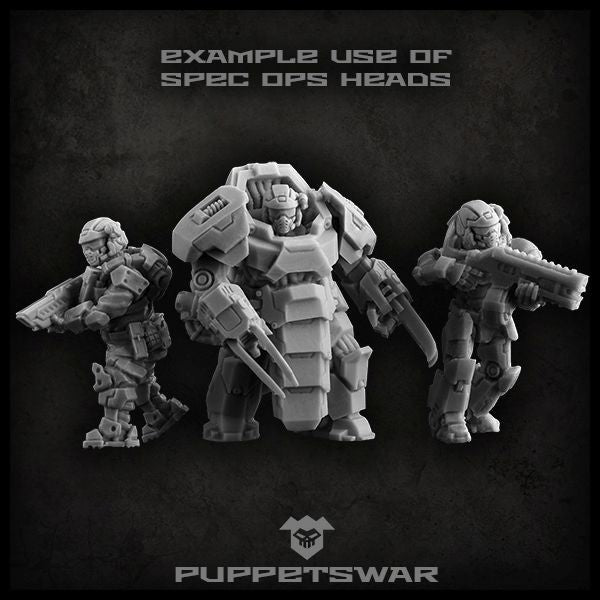 Puppets War Spec OPS heads New - Tistaminis