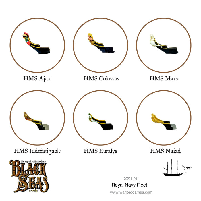 Black Seas Royal Navy Fleet (1770-1830) New - Tistaminis