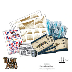 Warlord Games Black Seas French Navy Fleet (1770 - 1830) - 792012001 - Tistaminis