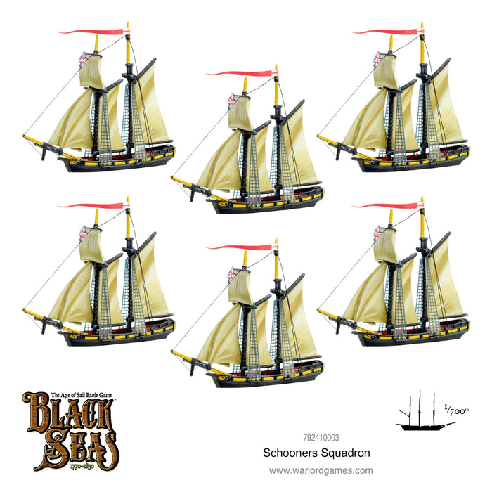 Black Seas: Schooners Squadron New - Tistaminis