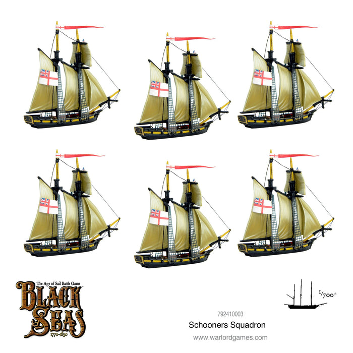 Black Seas: Schooners Squadron New - Tistaminis