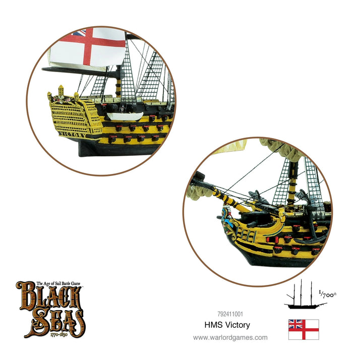 Warlord Games Black Seas HMS Victory - 792411001 - Tistaminis