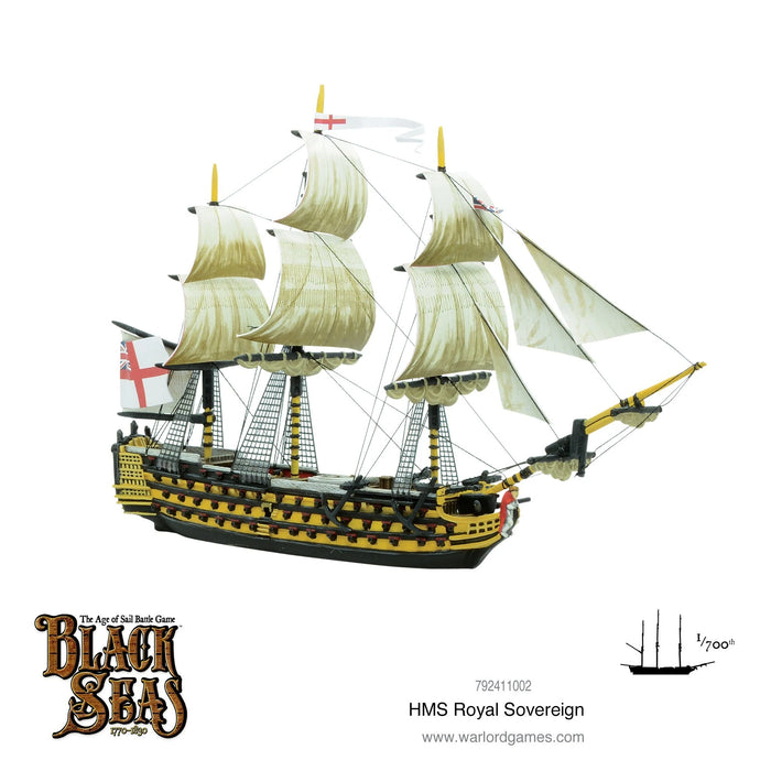 Black Seas HMS Royal Sovereign New - Tistaminis