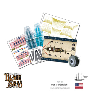 Black Seas USS Constitution New - Tistaminis