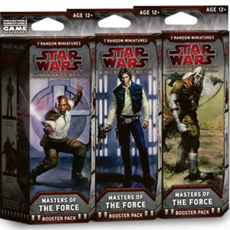 STAR WARS MINIS MASTERS OF THE FORCE BOOSTER X1 NEW - Tistaminis