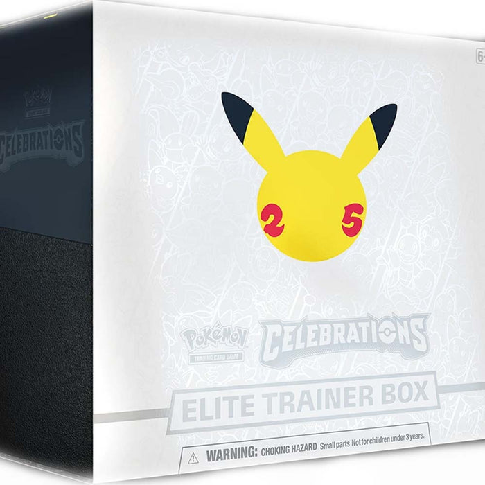 POKEMON CELEBRATIONS ELITE TRAINER BOX - Tistaminis