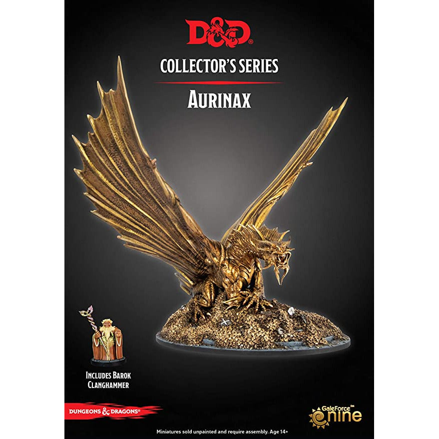 Dungeons and Dragons Aurinax Gold Dragon New - Tistaminis