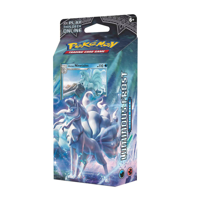 POKEMON Sun and Moon: BURNING SHADOWS THEME DECK Luminous Frost  New - Tistaminis