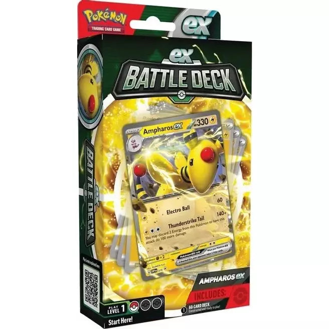 POKEMON BATTLE DECKS AMPHAROS EX May-05 Pre-Order - Tistaminis