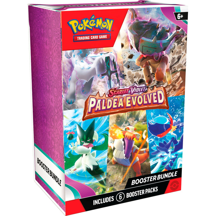 Pokemon Paldea Evolved Booster Bundle June 9th New Pre-Order - Tistaminis