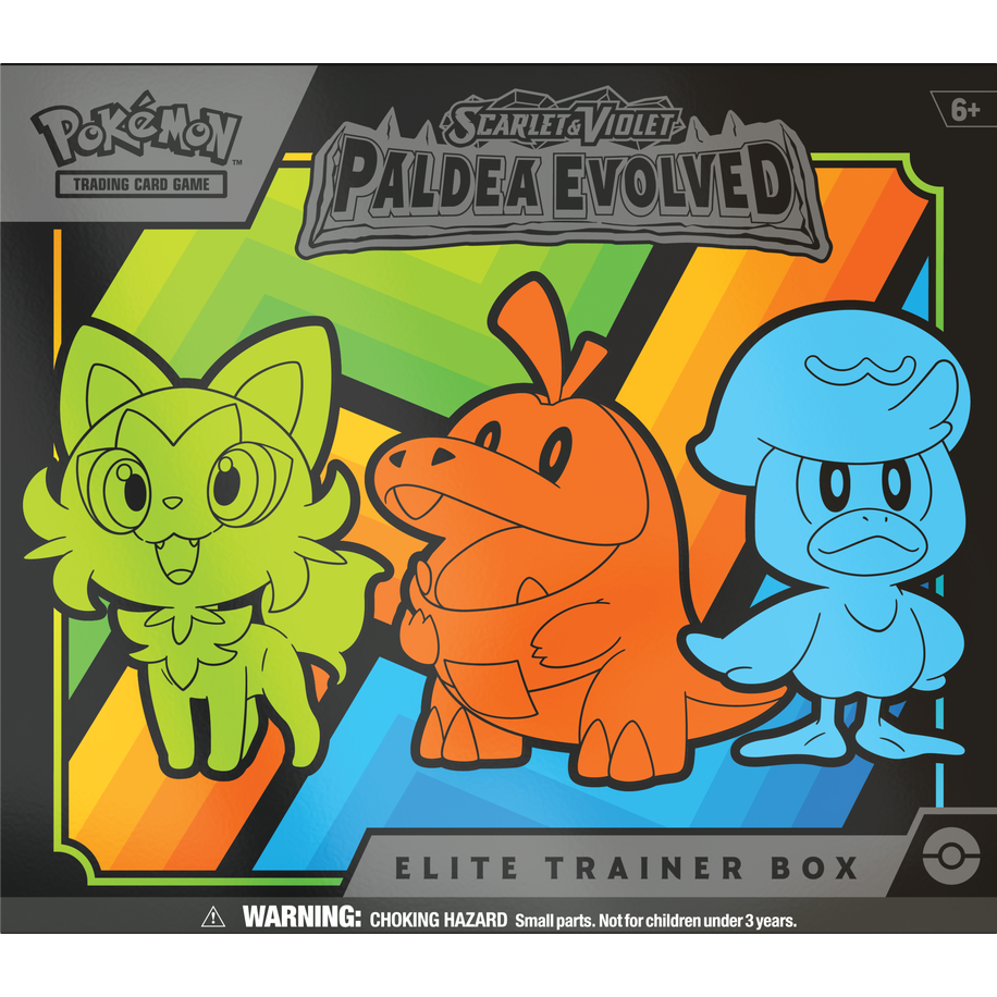 Pokemon Paldea Evolved Elite Trainer Box June 9th New Pre-Order - Tistaminis