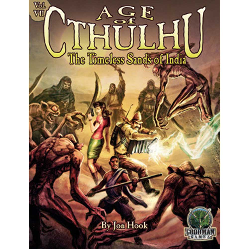 GOODMAN GAMES AGE OF CTHULHU VII TIMELESS SANDS OF INDIA NEW - Tistaminis
