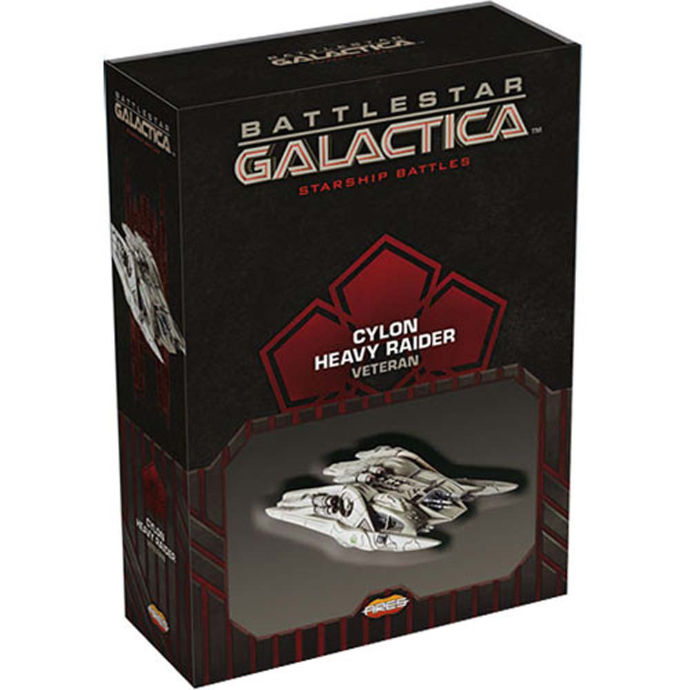 BATTLESTAR GALACTICA SPACESHIP PACK: CYLON HEAVY RAIDER VETERAN NEW - Tistaminis