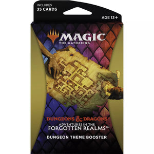 MAGIC THE GATHERING ADVENTURES IN THE FORGOTTEN THEME BOOSTER DUNGEON NEW - Tistaminis