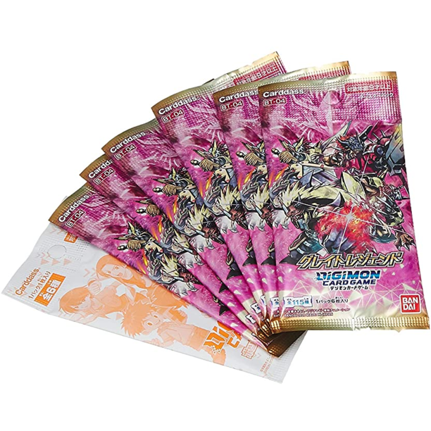 DIGIMON GREAT LEGEND BOOSTER PACK CARD GAME - Tistaminis