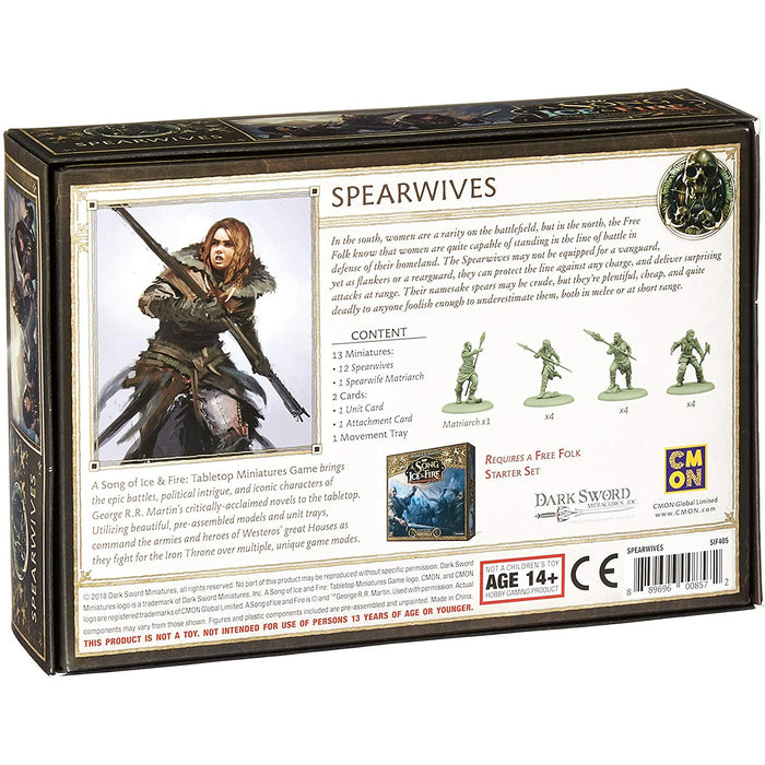 A Song Of Fire And Ice Free Folk Spearwives New - TISTA MINIS