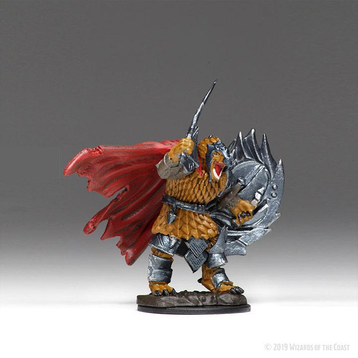 Dungeons and Dragons Icons Premium Figure: Dragonborn Male Fighter New - Tistaminis