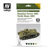 Vallejo VAL78403 AFV RUSSIAN 4BO GREEN - 6x8ml SET - AFV ARMOUR Paint Set New - TISTA MINIS