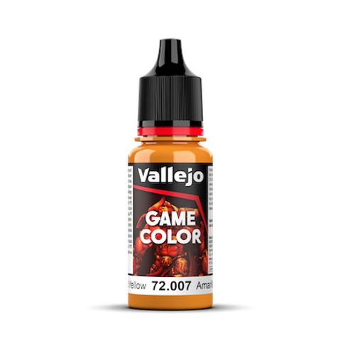 Vallejo Game Colour Paint Game Color Gold Yellow (72.007) - Tistaminis