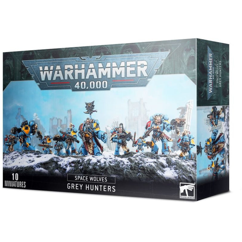 Warhammer Space Marines Space Wolves Tactical Marines Grey Hunters New - Tistaminis