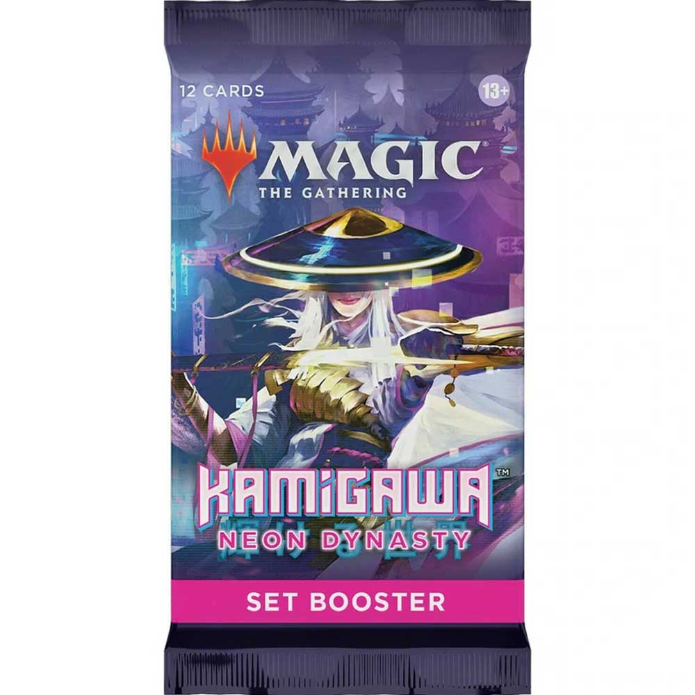 Magic the Gathering Kamigawa Neon Dynasty Set Booster Packs (x1) Feb 18Pre-Order - Tistaminis