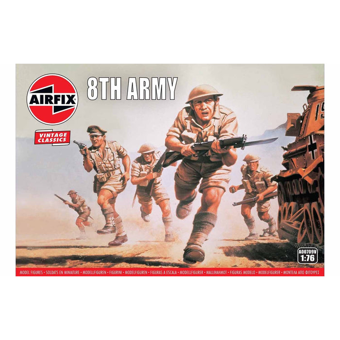 Airfix AIR00709V BRITISH 8TH INFANTRY (1/76) - Tistaminis